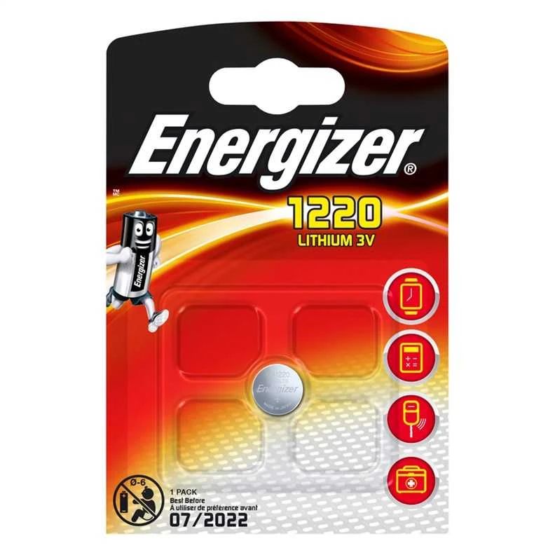 Ličio baterija CR1220 3V 37mAh ENERGIZER