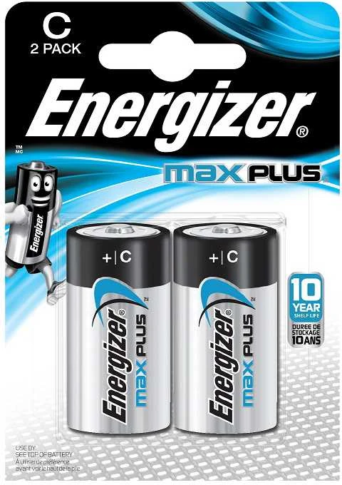 ŠARMINĖ BATERIJA BAT-LR14-MAXPLUS*P2 1.5 V LR14 (C) ENERGIZER