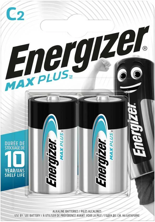 ŠARMINĖ BATERIJA BAT-LR14-MAXPLUS*P2 1.5 V LR14 (C) ENERGIZER