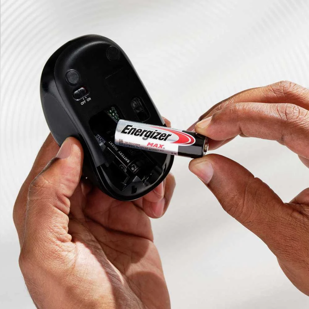 Baterijų Komplektas - Energizer Alkaline Max AA 1,5V 4 Vnt. Ekologiška Pakuotė