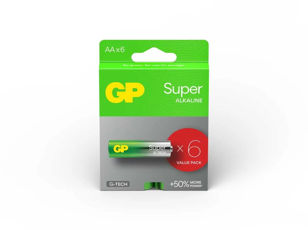 Baterija AA 1.5V LR6 GP SUPER