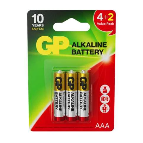 Baterijas GP GPPCA24AR008, AAA, 1.5 V