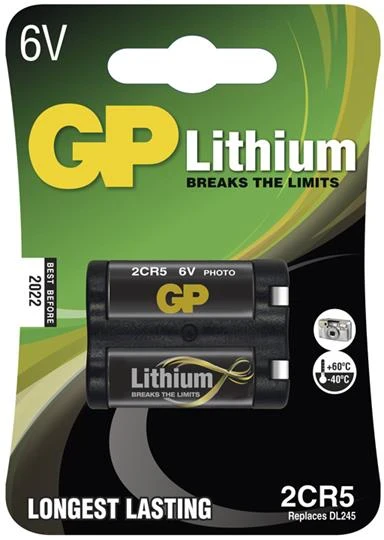 Elementai GP GPPCL2CR5005, 2CR5/DL245, 6 V