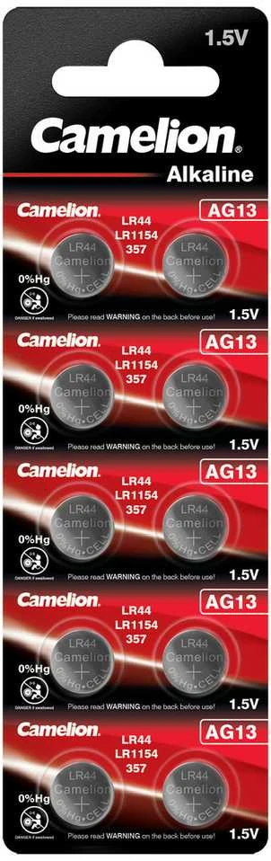 Camelion AG13/LR44/357, Alkaline Buutonc