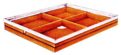 Batų valymo vonia Aco Vario 00400, polimerinis betonas, cinkuotas plienas, 100 cm x 50 cm