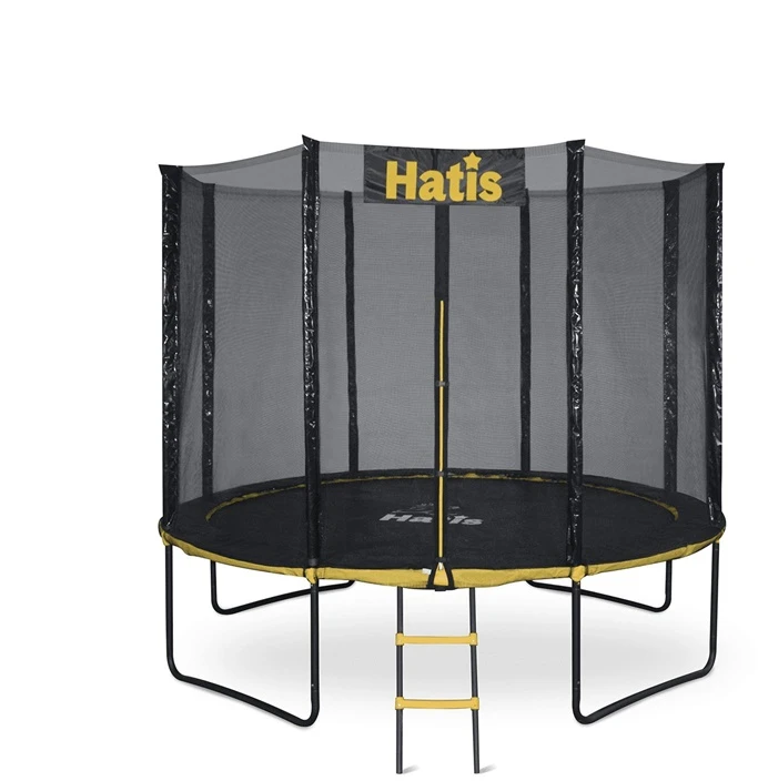 Batutas HATIS 3.05 m, su apsauginiu tinklu ir laipteliais