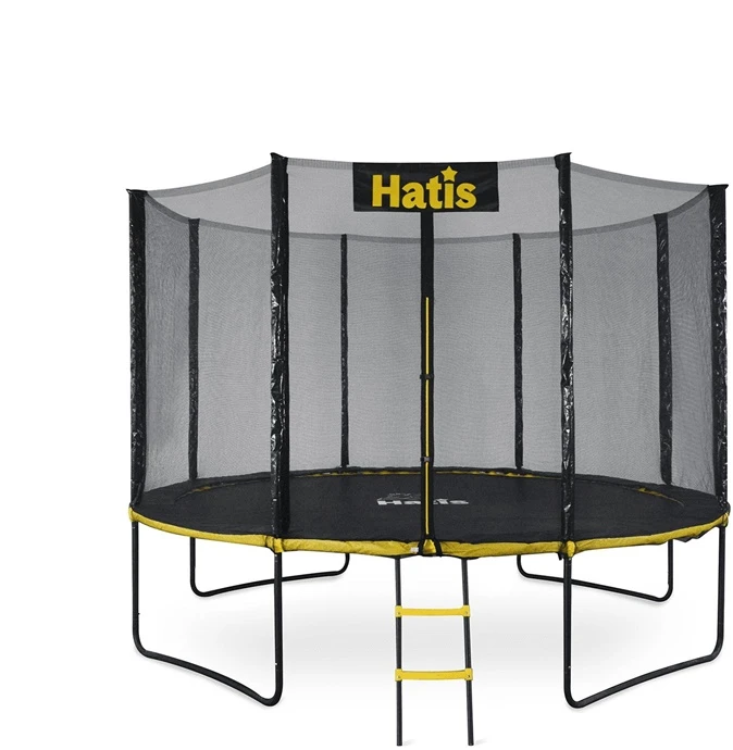 Batutas HATIS 3.66 m, su apsauginiu tinklu ir laipteliais