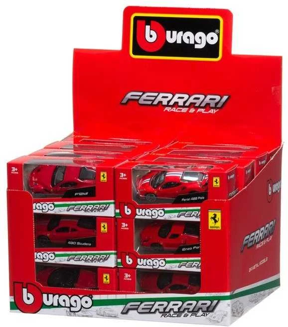AKCIJA! Automodeliukas Ferrari Bburago 1:64