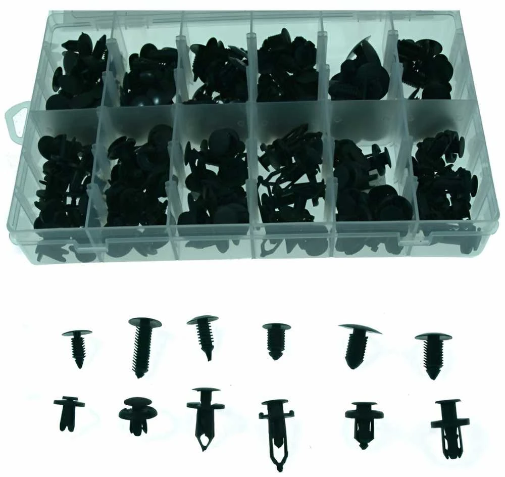 Beast Car trim fastener set 6.3-10mm 192pcs