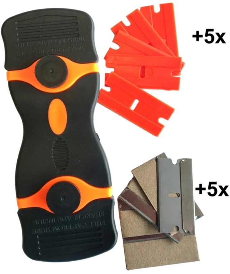 Skrapas Beast Dvipusis 10 Ašmenų Metal/Plastikinis