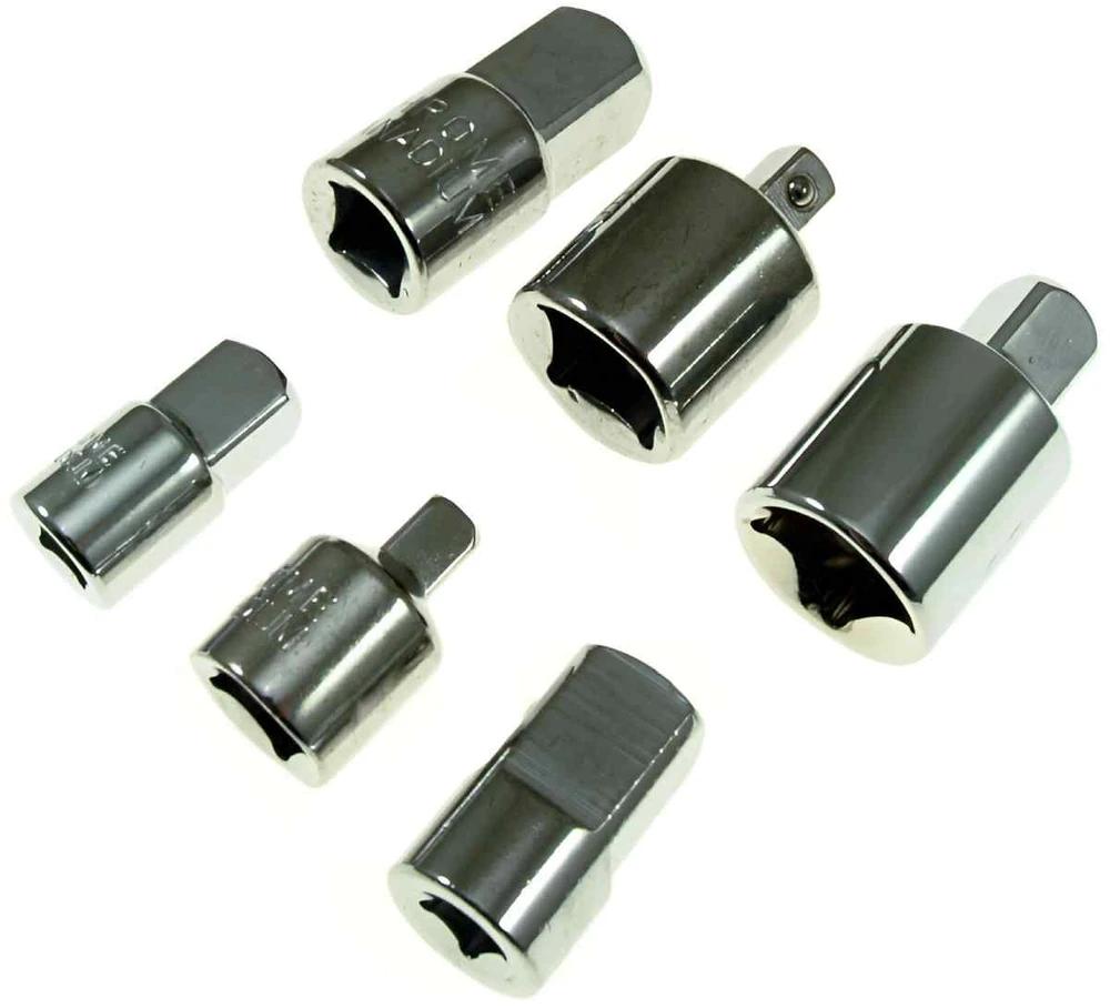 Beast Adapterių komplektas 1/4" - 3/8" - 1/2" 6 vnt.