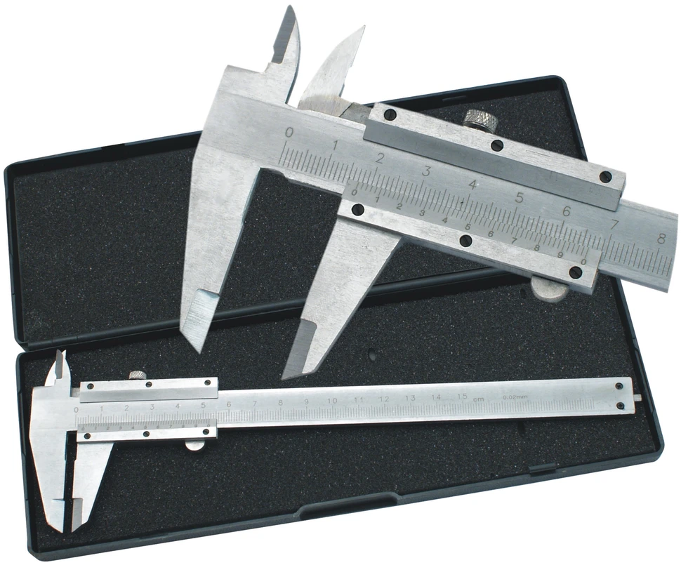 Mega Pjūvio gabarito plienas 150 mm kl. 0,02 mm