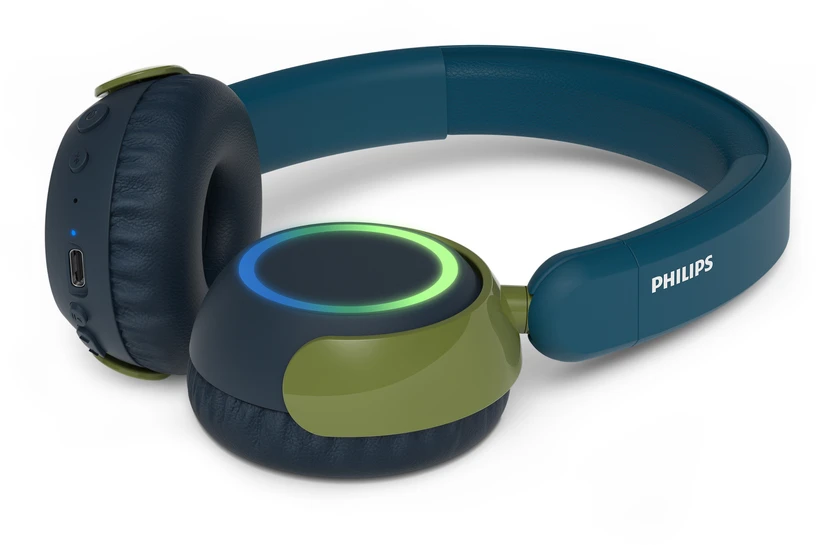 Belaidės ausinės Philips, mėlynos