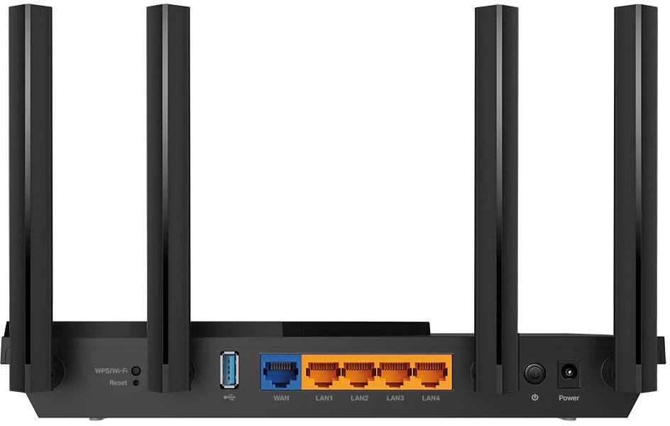 TP-LINK Dviejų juostų Wi-Fi 6 Maršrutizatorius Archer AX55 AX3000, 802.11ax, 10/100/1000 Mbit/s, Ethernet LAN (RJ-45) 4 jungtys