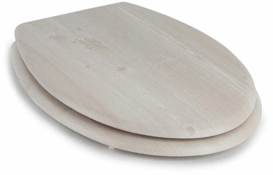 Beldray LA033710WOAKPFEU7 Medinė MDF klozeto sėdynė, Baltas Oak