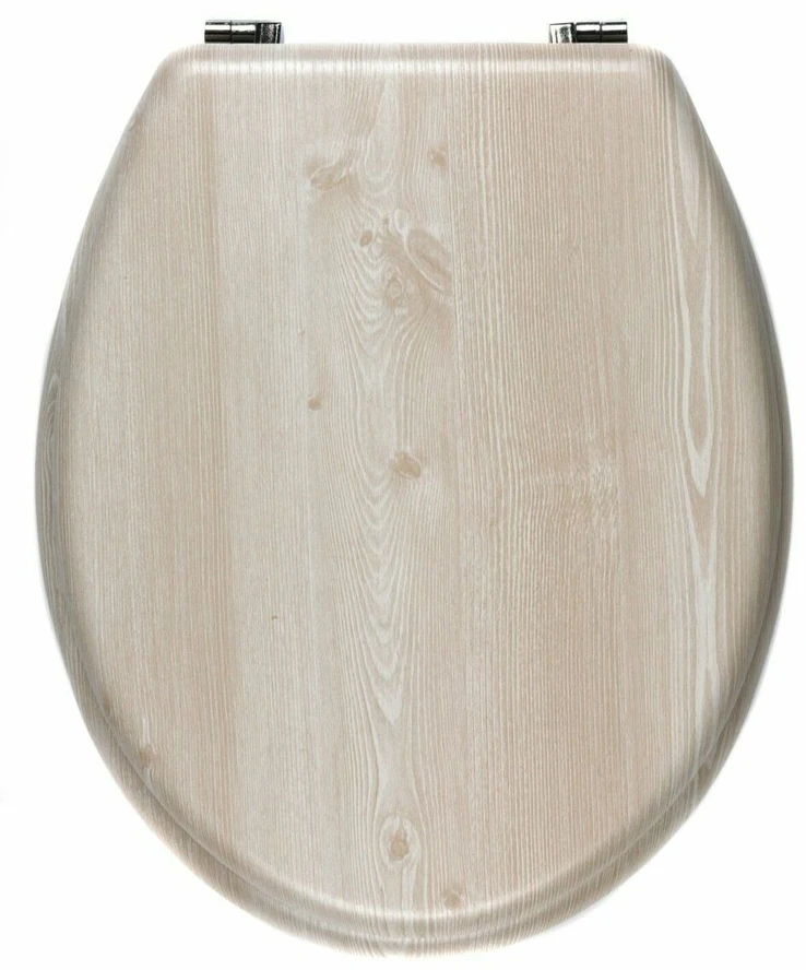 Beldray LA033710WOAKPFEU7 Medinė MDF klozeto sėdynė, Baltas Oak