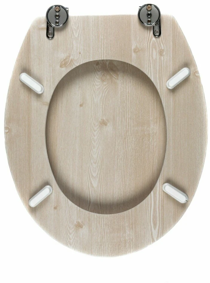 Beldray LA033710WOAKPFEU7 Medinė MDF klozeto sėdynė, Baltas Oak