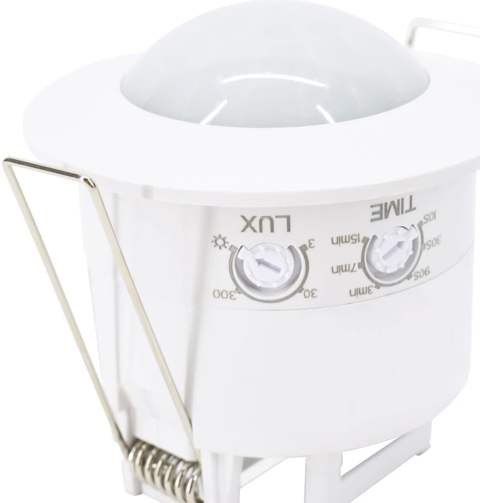 Bemko Įleidžiamas judesio daviklis, baltas, IP20, max 1200W, 360°, max 6m