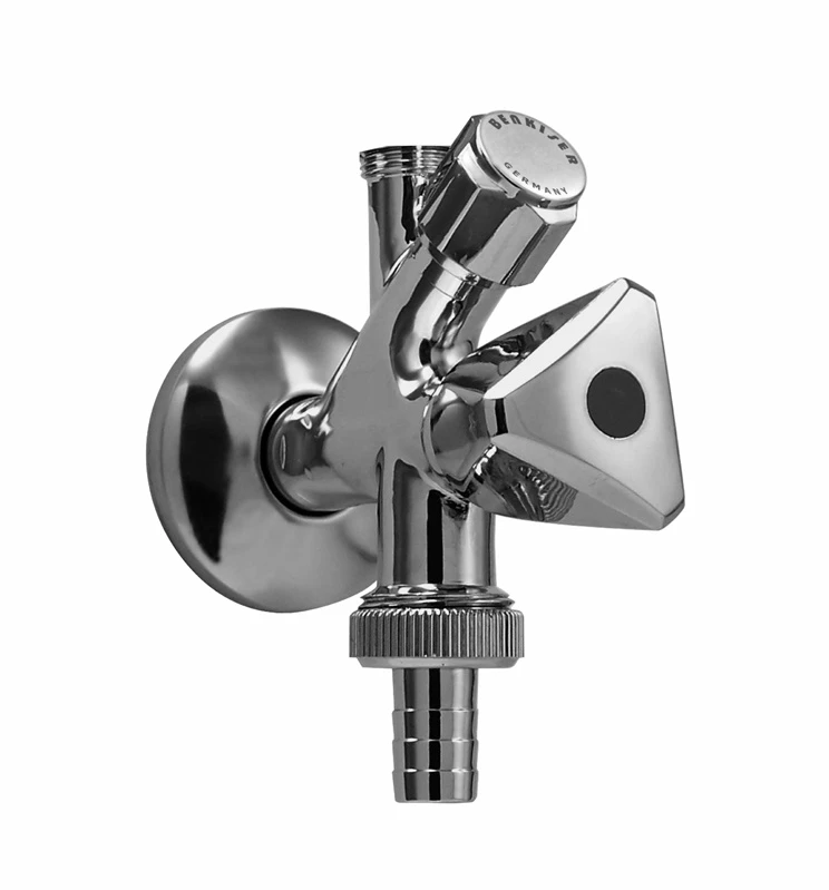 BENKISER Kampinis ventilis 1/2″ x 1/2″ be veržlės