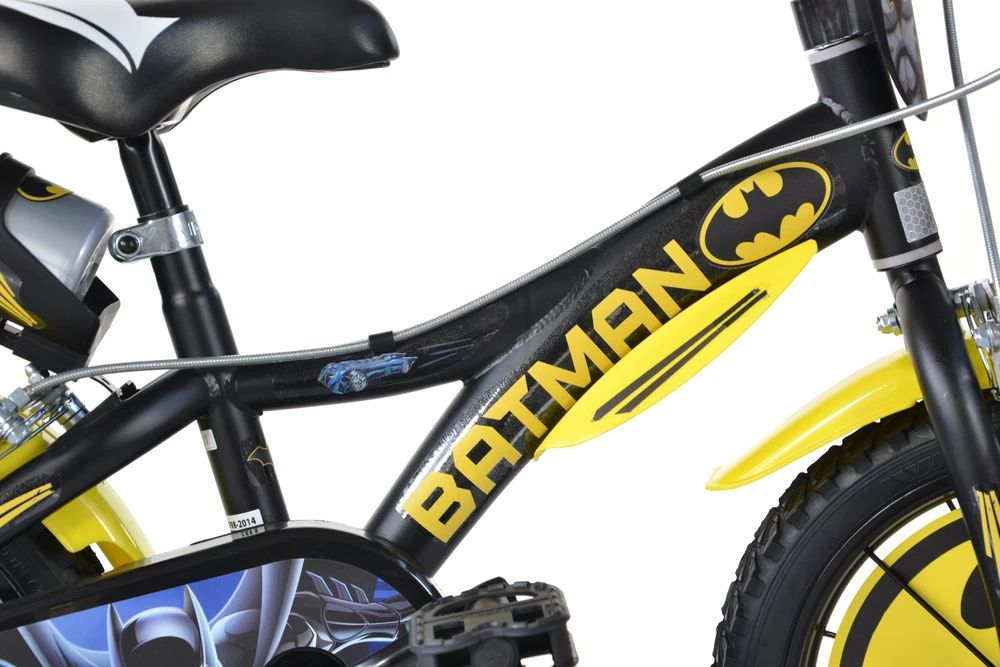 Dino_Bikes Vaikiškas dviratis Dino Bikes 614-BT, geltonas/pilkas