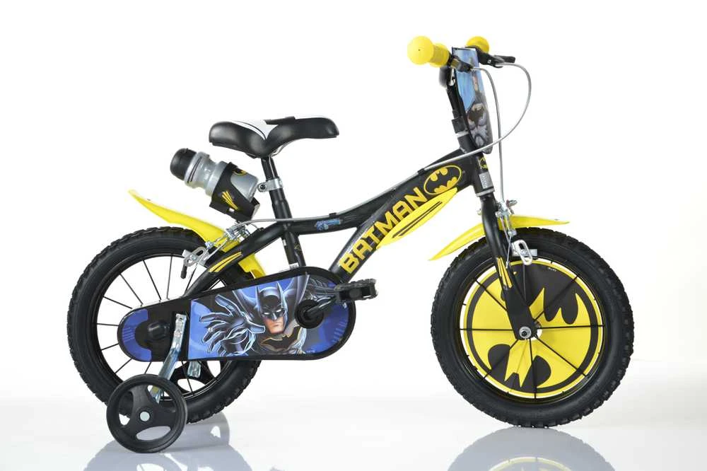Dino_Bikes Vaikiškas dviratis Dino Bikes 614-BT, geltonas/pilkas