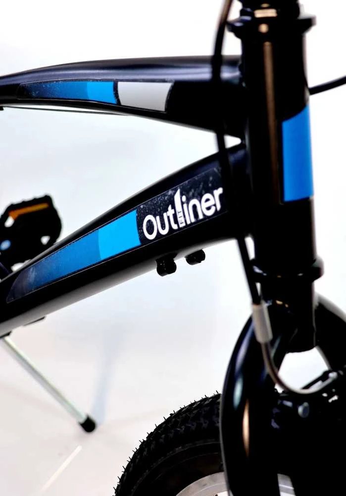 Outliner Bicycle MTB DVIRAČIS 20 PLIENINIAI V-STABDŽIAI BERNIUKAMS
