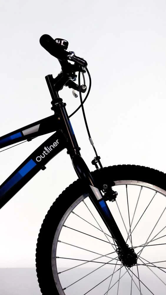Outliner Bicycle MTB DVIRAČIS 20 PLIENINIAI V-STABDŽIAI BERNIUKAMS
