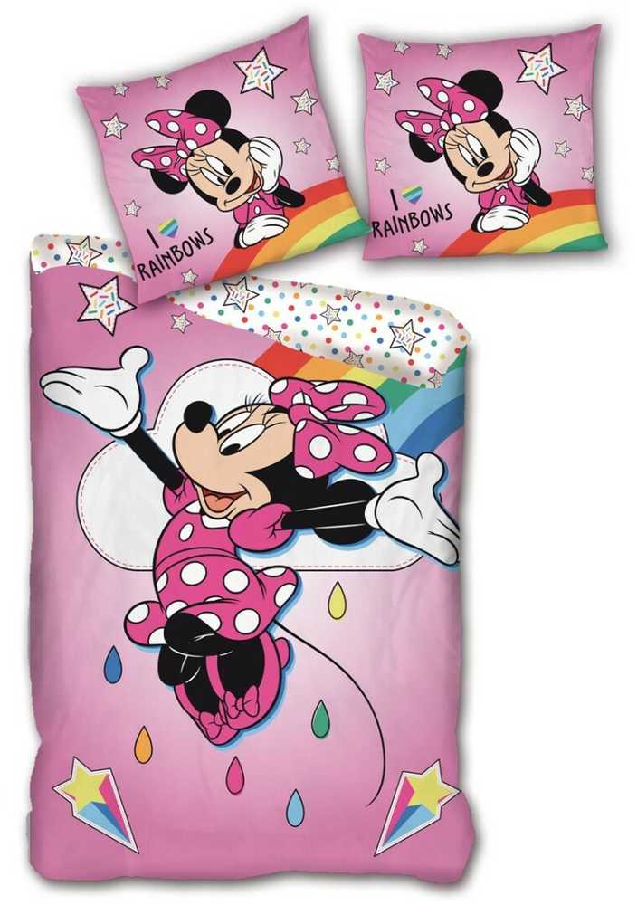 Patalynės komplektas Patalynės užvalk, kompl. Disney Minnie, rožinis, 140x200 cm