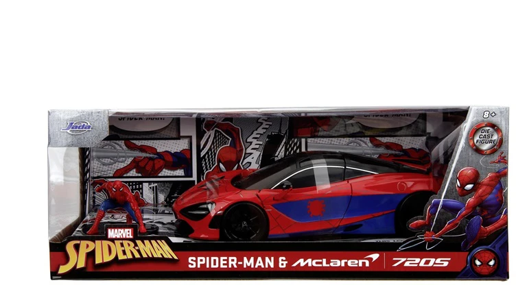 Žaislinis automobilis Jada Toys Spider Man McLaren 720S