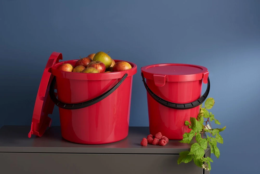 Berry Bucket Buitinis kibiras Plast Team 60790808, 10 l, raudona sp.