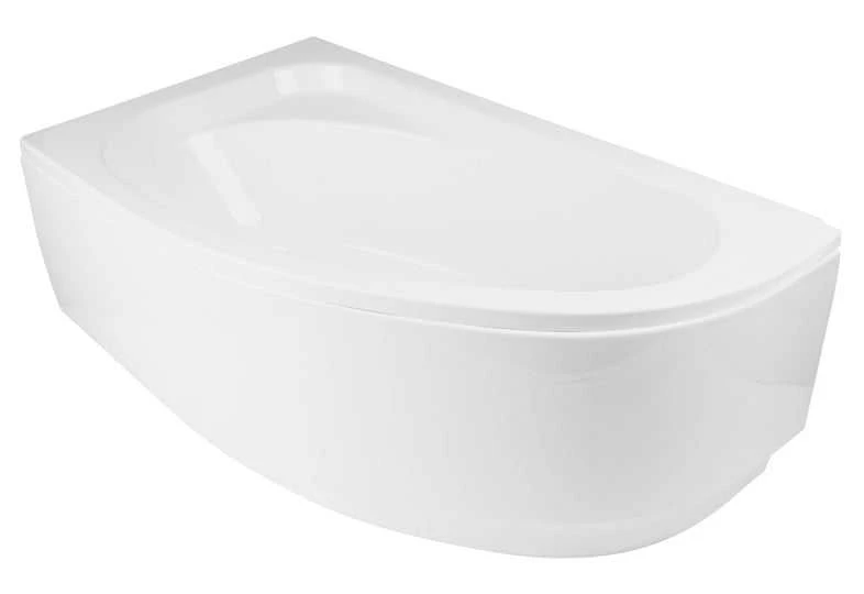 Besco Vannas panelis Piramida Cornea 140, 140 cm x 54 cm x 8 cm, kreisā