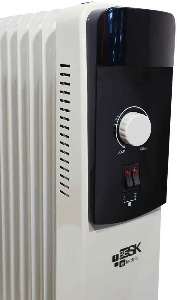 Besk Alyvos radiatorius 11 sekcijų 2500W