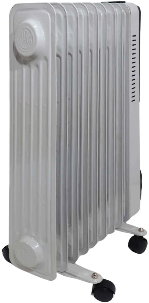 Besk Alyvos radiatoriaus 9 Sekcijų 2000W Pilka