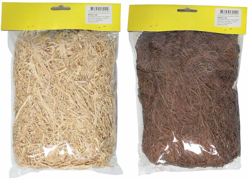 Besk Gėlių dekoracija Kukurūzų drožlės 50g, 2 rūšys