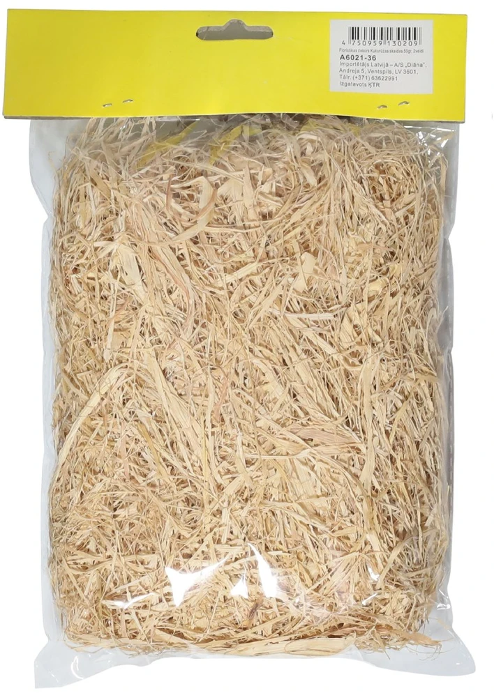 Besk Gėlių dekoracija Kukurūzų drožlės 50g, 2 rūšys