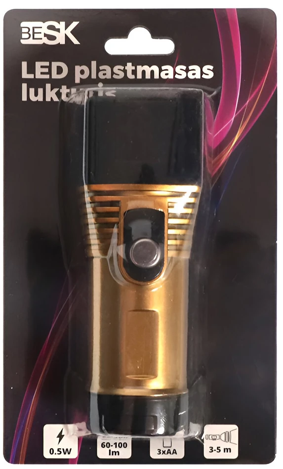 Besk Lukturiukas Plastikinis LED 100Lm