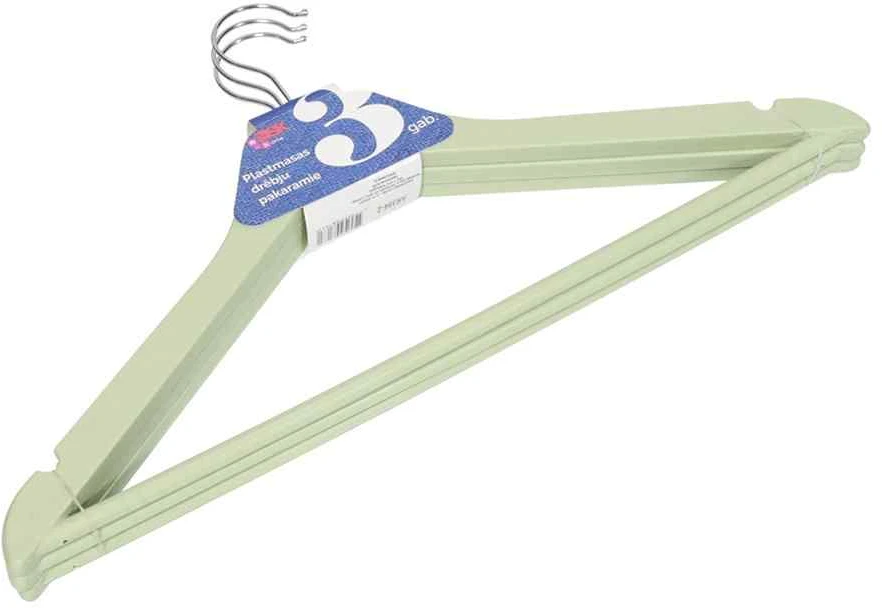 Besk Pakabukai plastikiniai žali (3 vnt.)