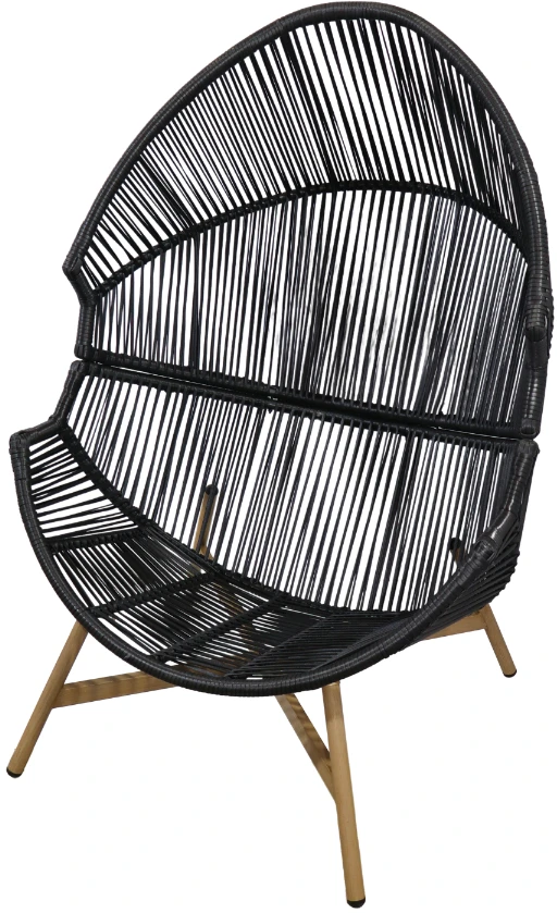 Krėslas su kojų atrama BESK 48x63x37.5cm/98x100x142cm