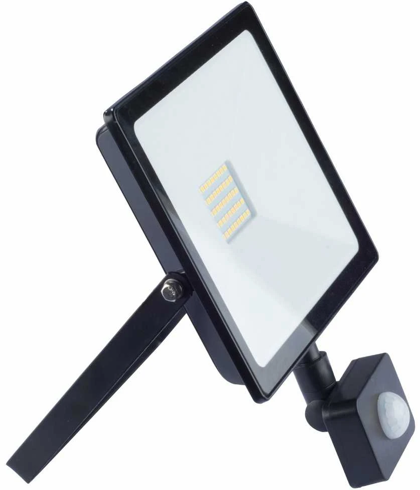 Besk Prožektorius LED 30W/IP44/4000k su jutikliu juodas
