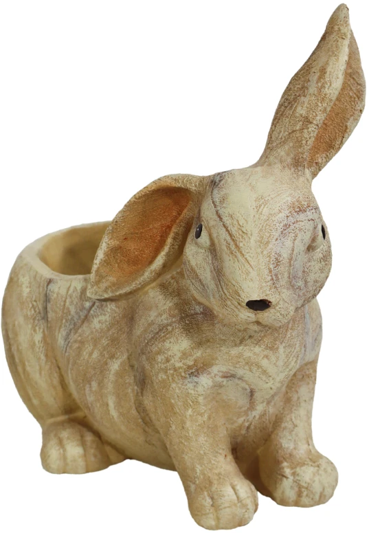 Besk Sodo dekoracija Triušis su vazonu 34x21x31 cm