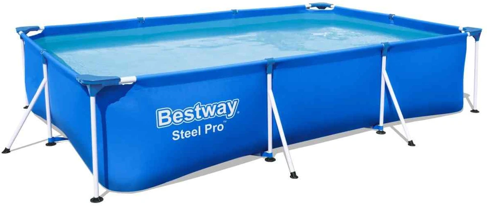 Bestway Stačiakampis karkasinis baseinas 300 x 201 x 66 cm