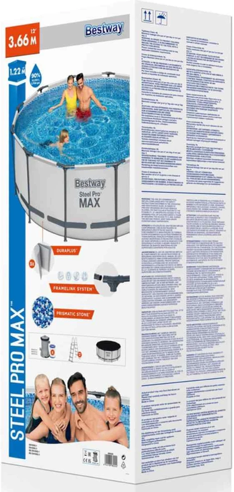 Baseinas Bestway Steel Pro MAX™, 3.66m x 1.22m (56420)