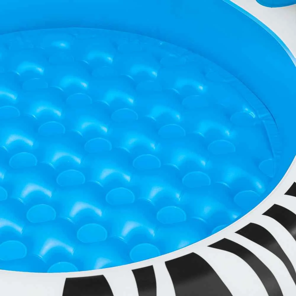 Bestway Bestway 52559 Pripučiamas baseinas su stogu ir pumpuojamu dugnu Zebra 97cm x 66cm