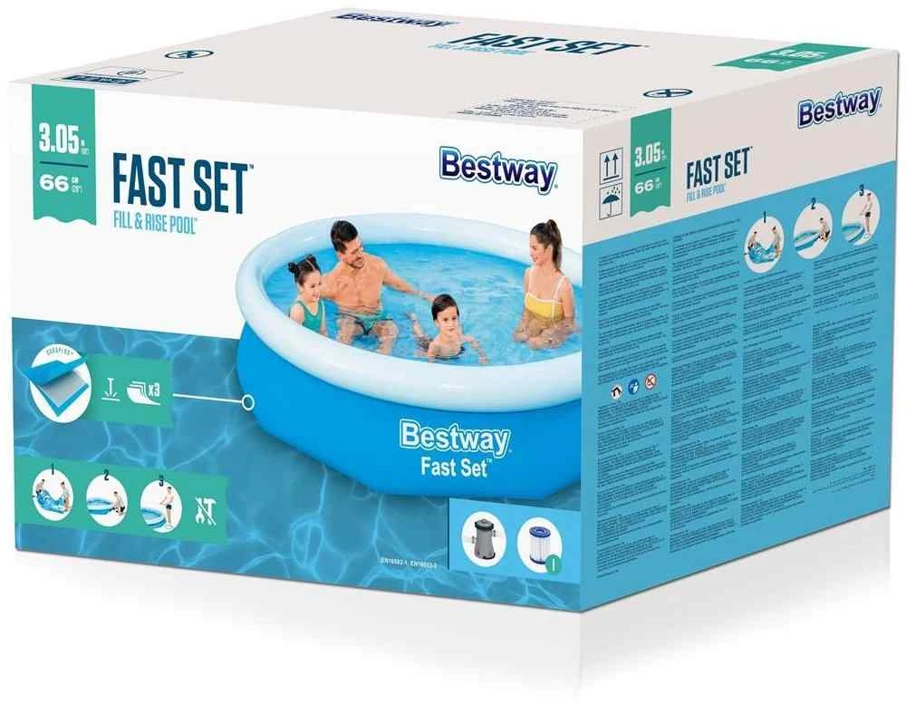 Surenkamas sodo baseinas Bestway 305 x 66 cm