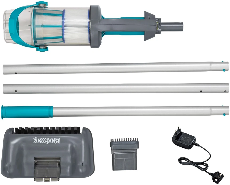 Bestway Bestawy AquaGrip Belaidė Rankinė Baseino Siurblys + 2 Antgaliai 58946