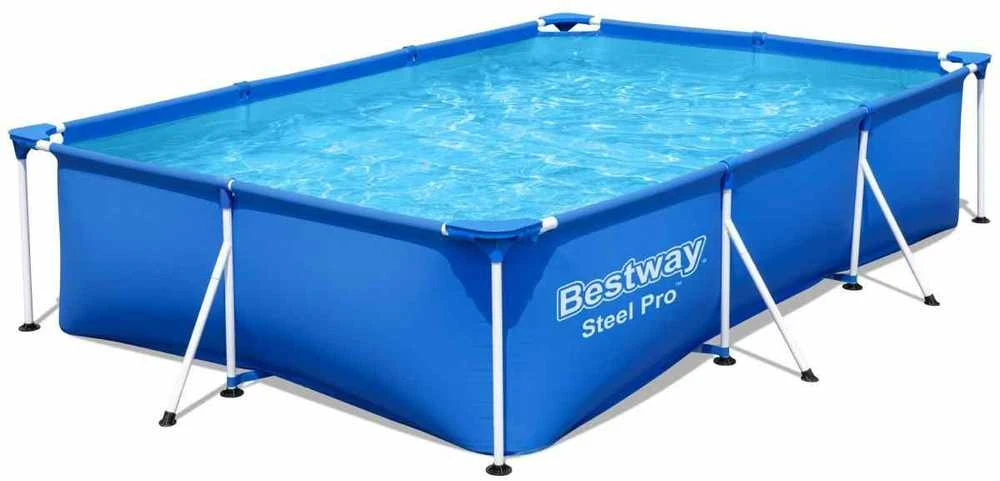 Bestway Stačiakampis karkasinis baseinas 300 x 201 x 66 cm