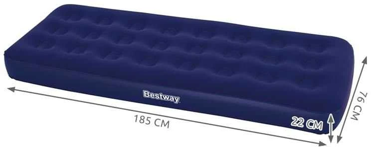 Prip.čiužinys Bestway Single 185x76x22cm