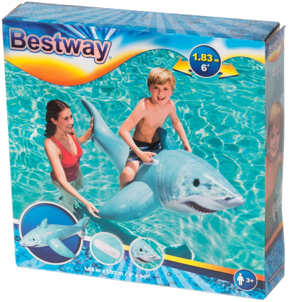 Bestway 41405 plūduriuojantis gaminys baseinui / paplūdimiui Mėlyna Užlipamas plūduras Raštas PVC