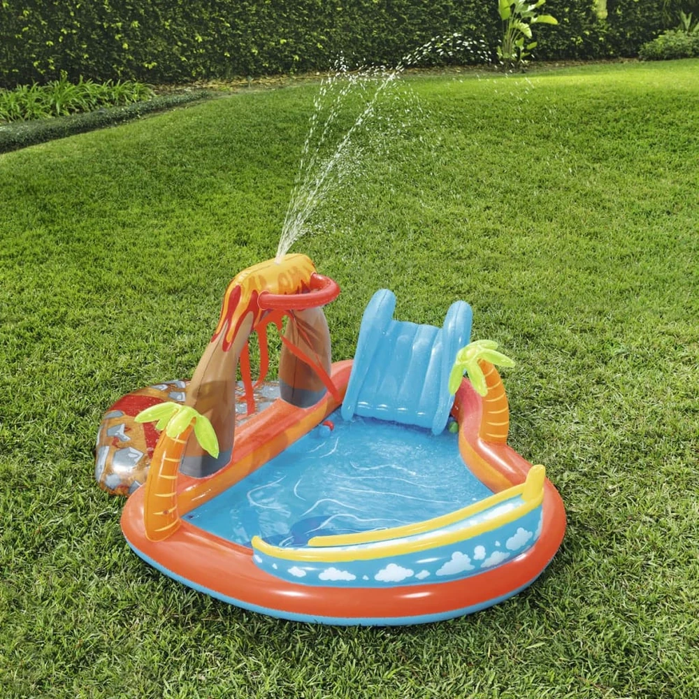 Bestway pripučiama žaidimų aikštelė - baseinas Ugnikalnis 265x265x104 cm (53069)