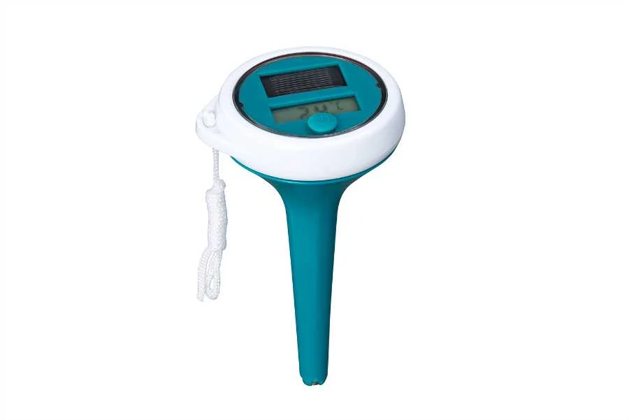 Bestway Digital Floating Pool Thermometer, Thermometer, Mėlyna, Baltas, Above ground pool, Built-in pool, Inflatable pool, Spa pool, Digital, °C, °F, Baterija, Solar